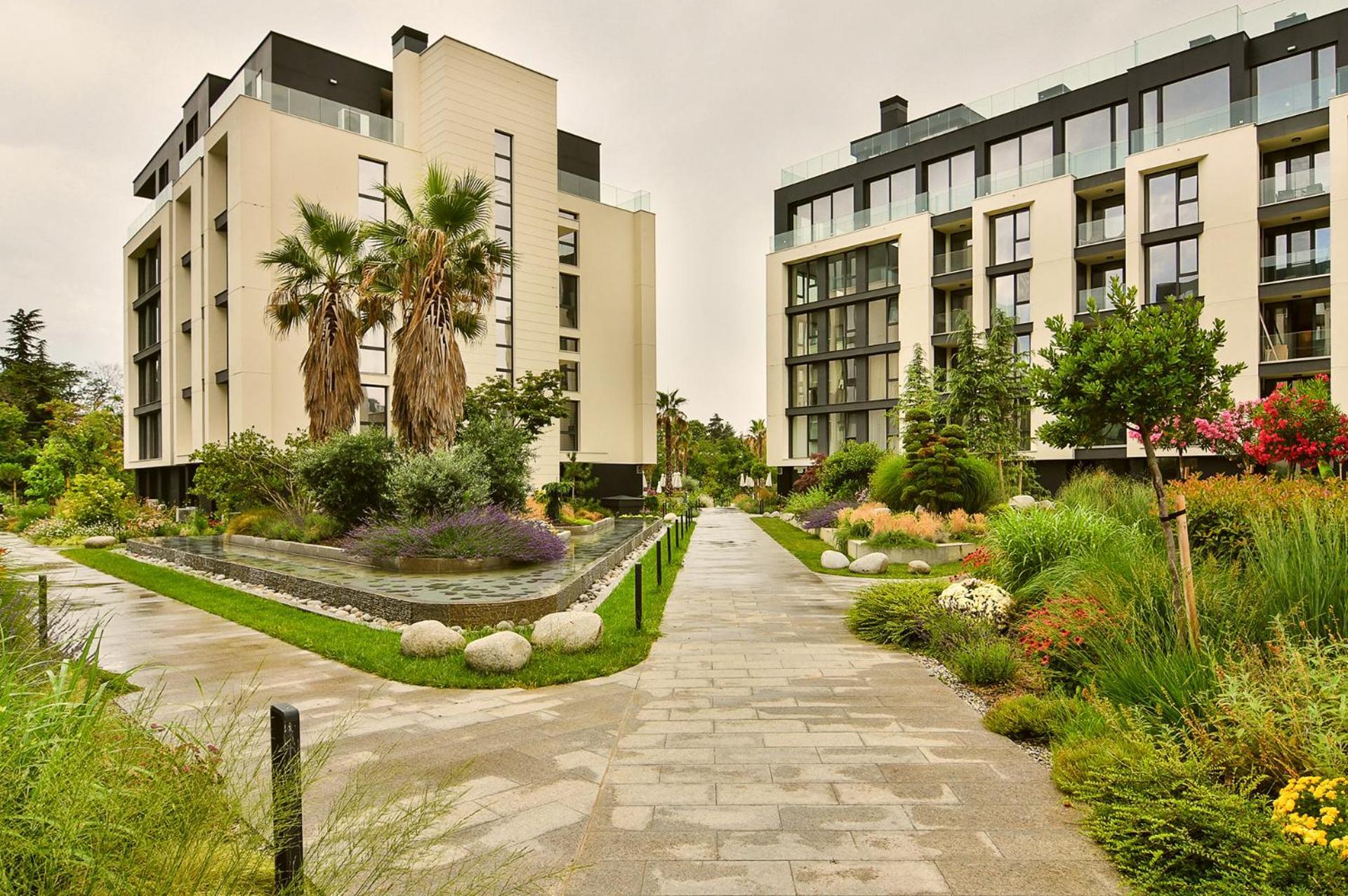 Sea Flats With Parking And Pool In Azur Residence Saints Constantine and Helena Bagian luar foto